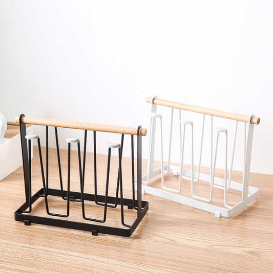 Iron Cup Holder for Draining and Displaying Mugs