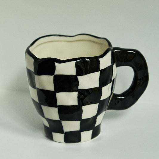 Handmade Hand-Painted Ceramic Coffee and Tea Mugs