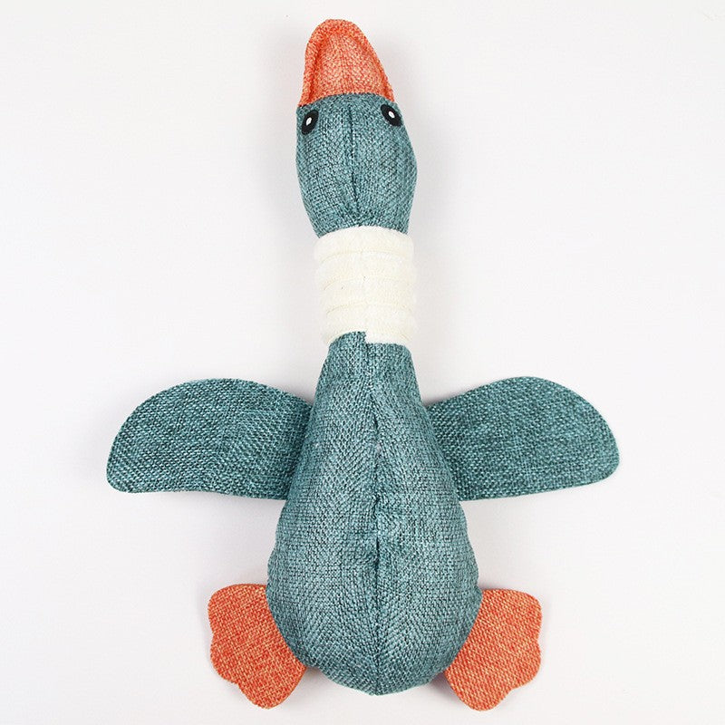 Durable Chew Dog Toys - Cartoon Plush Pet Toys