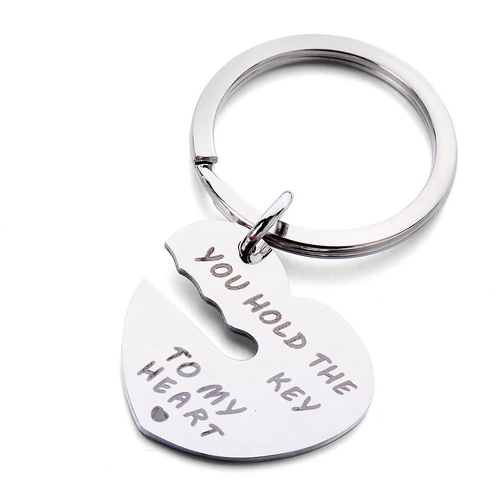 Heart-Shaped Keychain Set (Keychains Included)