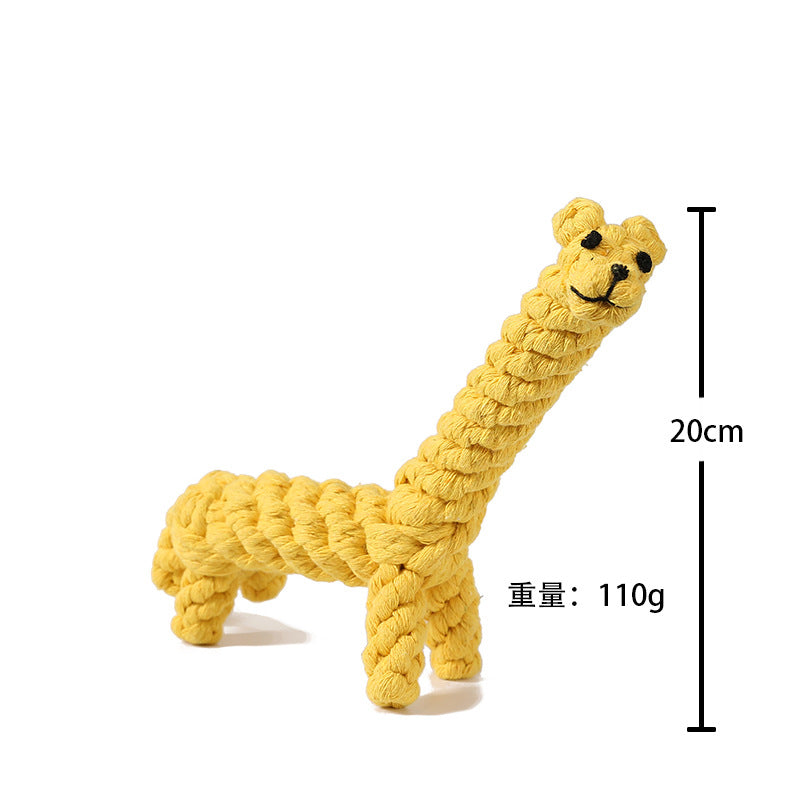 Durable Chew Dog Toys - Cartoon Plush Pet Toys