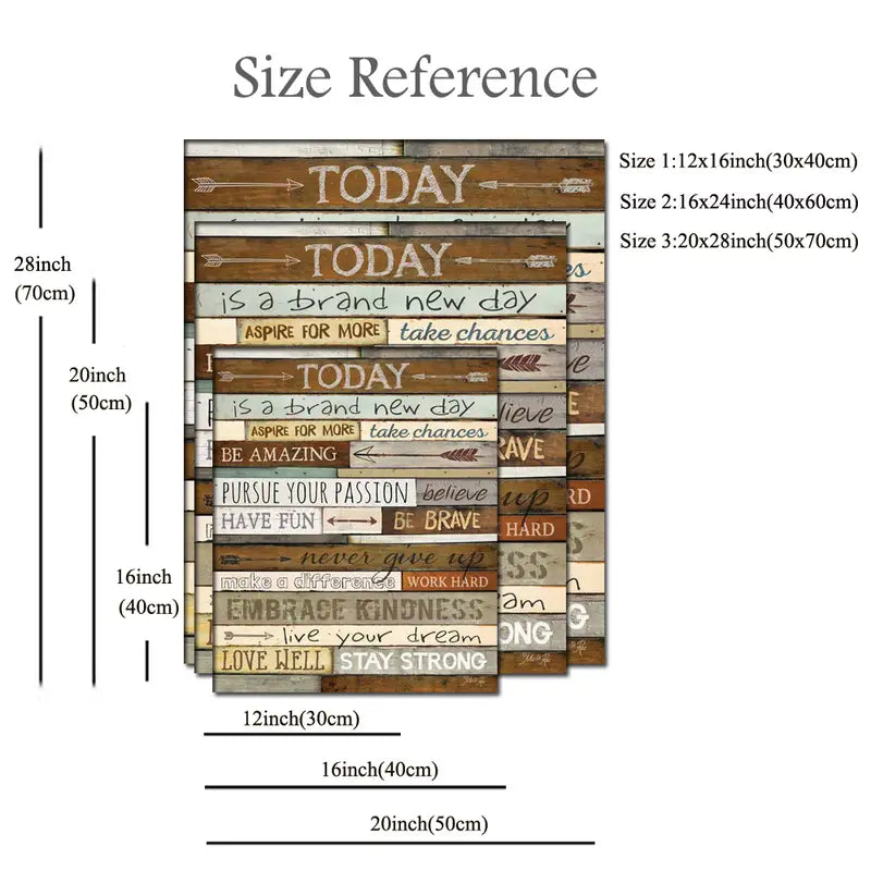 HD Print Jefferson's Inspirational Motto Canvas Wall Art