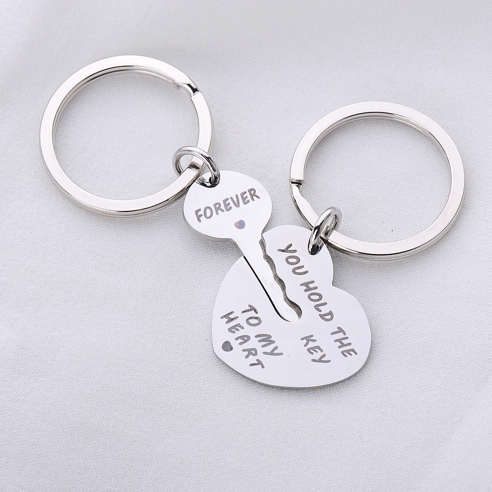 Heart-Shaped Keychain Set (Keychains Included)