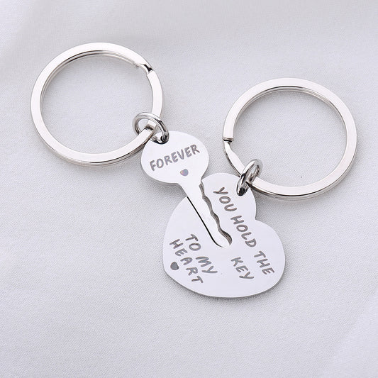 Heart-Shaped Keychain Set (Keychains Included)