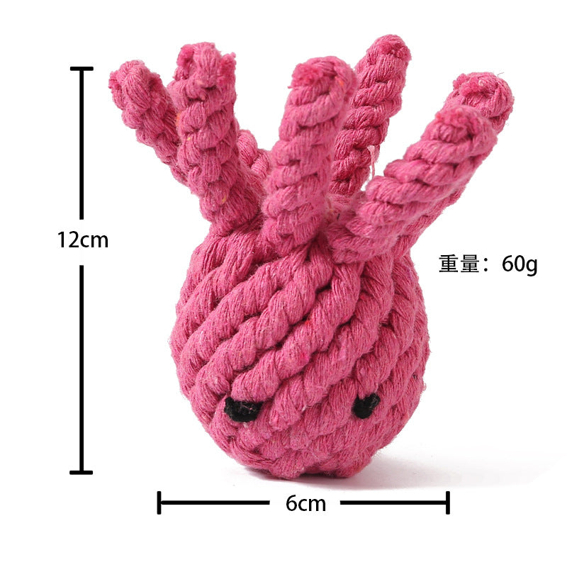 Durable Chew Dog Toys - Cartoon Plush Pet Toys