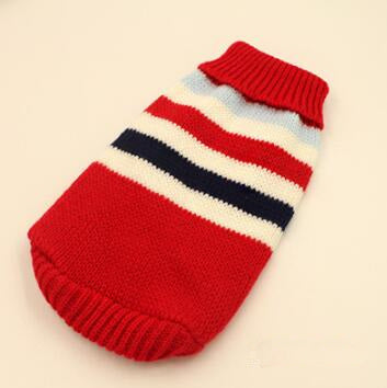 Dog Sweater, Pet Clothing, Knitted Pet Outfit